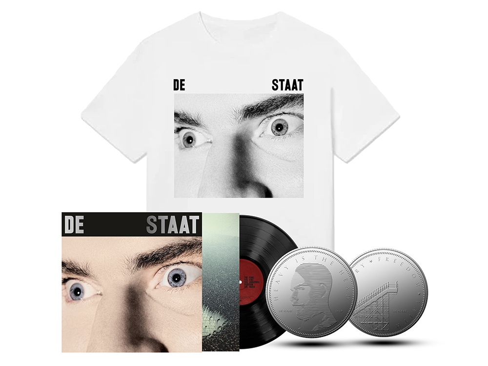 DE STAAT VINYL BUNDLE Vinyl + T-shirt + Coin