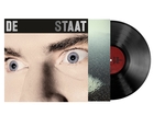DE STAAT Black vinyl with silver foil artwork