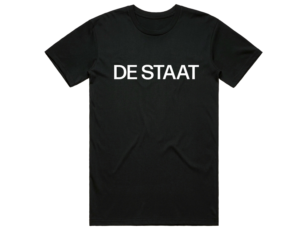 De Staat Logo T-shirt Black